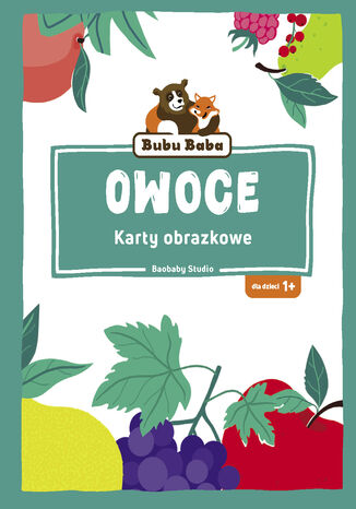 Karty obrazkowe. Owoce Praca zbiorowa - okladka książki