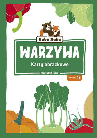 Karty obrazkowe. Warzywa Praca zbiorowa - okladka książki