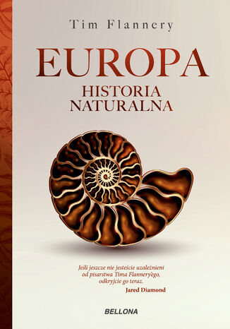 Europa. Historia naturalna Tim Flannery - okladka książki