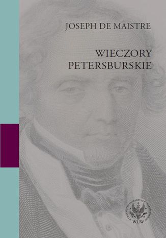 Wieczory petersburskie Joseph De Maistre - okladka książki