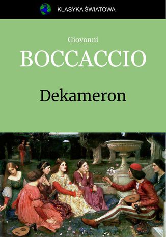 Dekameron Giovanni Boccaccio - okladka książki