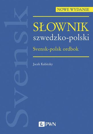 Słownik szwedzko-polski Jacek Kubitsky - okladka książki