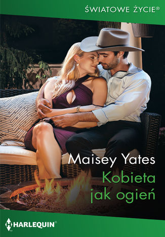 Kobieta jak ogień Maisey Yates - okladka książki