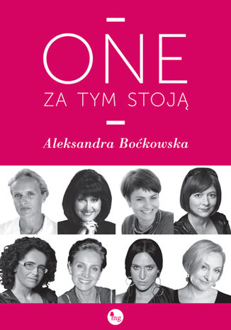 One za tym stoją Aleksandra Boćkowska - okladka książki