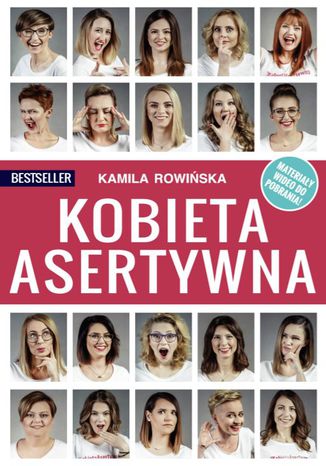 Kobieta Asertywna Kamila Rowińska - okladka książki