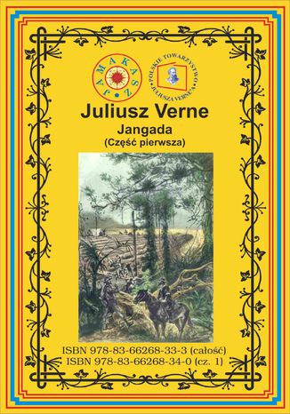 Jangada. Część 1 Pierwsze pełne tłumaczenie Juliusz Verne - okladka książki