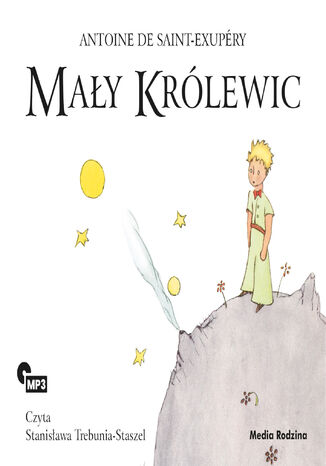 Mały Królewic Antoine de Saint Exupery - okladka książki