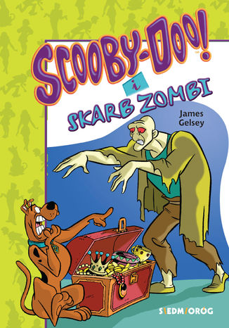 Scooby-Doo i skarb zombi James Gelsey - okladka książki