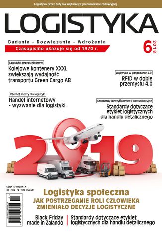 Czasopismo Logistyka 6/2018 Praca zbiorowa - okladka książki