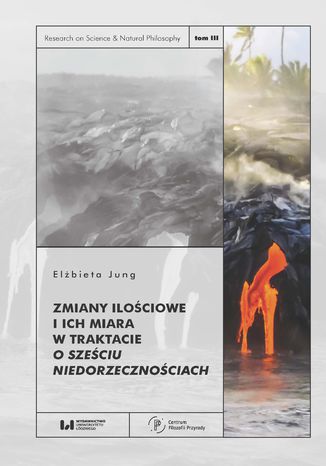 Zmiany ilościowe i ich miara w traktacie O sześciu niedorzecznościach Elżbieta Jung - okladka książki