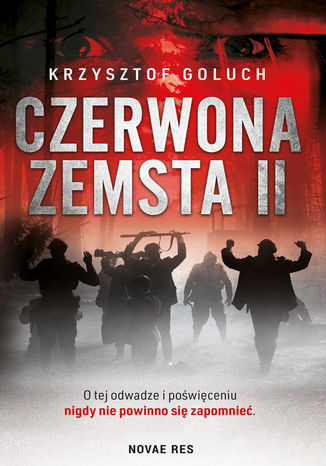 Czerwona zemsta II Krzysztof Goluch - okladka książki