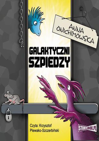 Galaktyczni szpiedzy Anna Onichimowska - okladka książki