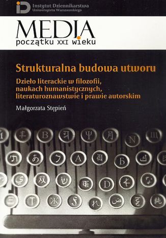 Strukturalna budowa utworu Małgorzata Stępień - okladka książki