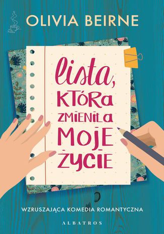 LISTA, KTÓRA ZMIENIŁA MOJE ŻYCIE Olivia Beirne - okladka książki