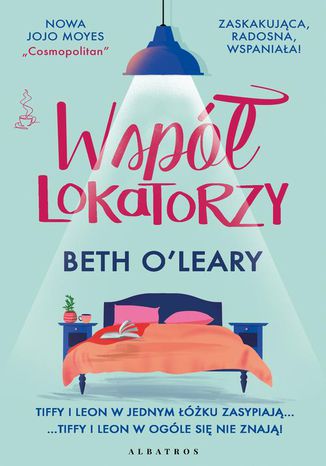 WSPÓŁLOKATORZY Beth O'leary - okladka książki