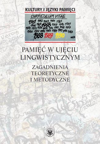 Pamięć w ujęciu lingwistycznym Waldemar Czachur - okladka książki