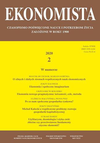 Ekonomista 2020 nr 2 Praca zbiorowa - okladka książki