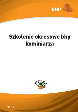 Szkolenie okresowe bhp kominiarza (e-book) Halina Góralska - okladka książki