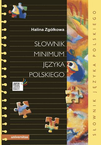 Słownik minimum języka polskiego Halina Zgółkowa - okladka książki