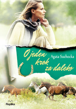 O jeden krok za daleko Agata Suchocka - okladka książki