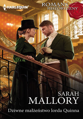 Dziwne małżeństwo lorda Quinna Sarah Mallory - okladka książki