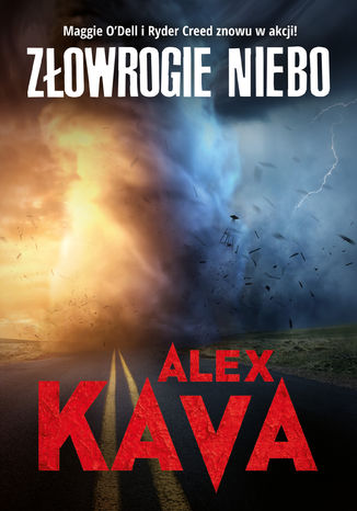 Złowrogie niebo Alex Kava - okladka książki