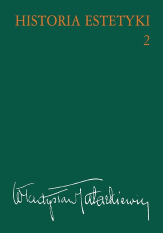 Historia estetyki, t.2 Władysław Tatarkiewicz - okladka książki