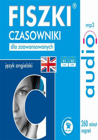 FISZKI audio  j. angielski  Czasowniki dla zaawansowanych Patrycja Wojsyk - okladka książki