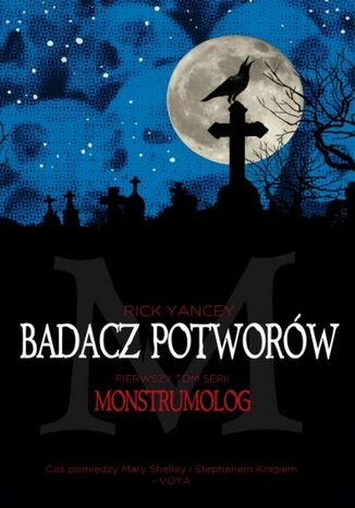 Badacz potworów Rick Yancey - okladka książki