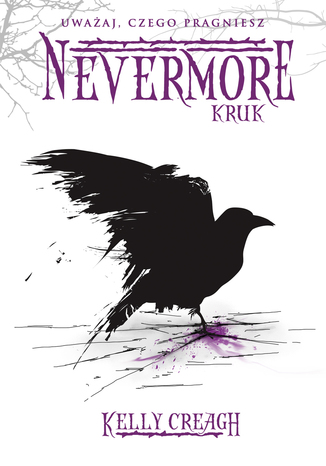 Nevermore 1 Kruk Kelly Creagh - okladka książki