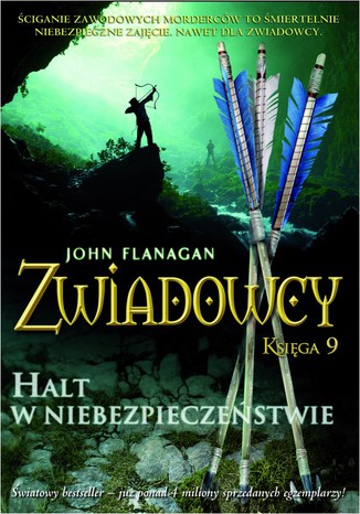 Zwiadowcy Księga 9 Halt w niebezpieczeństwie John Flanagan - okladka książki