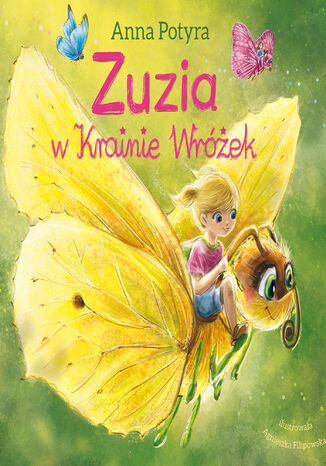 Zuzia w krainie wróżek (audiobook) Anna Potyra - okladka książki