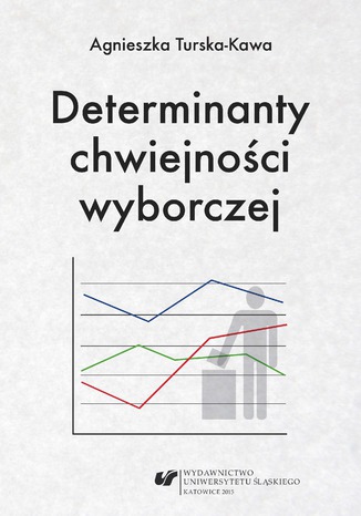 Determinanty chwiejności wyborczej Agnieszka Turska-Kawa - okladka książki