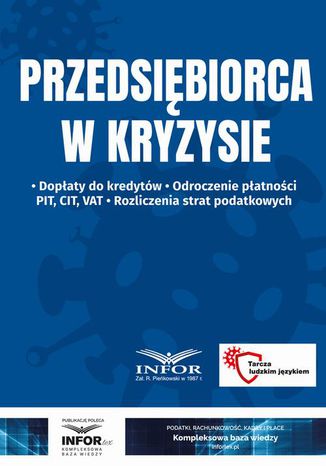 Przedsiębiorca w kryzysie Praca zbiorowa - okladka książki