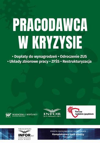 Pracodawca w kryzysie Kancelaria Wojewódka I Wspólnicy - okladka książki