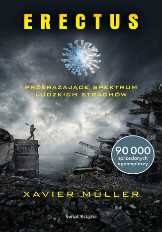 Erectus Xavier Muller - okladka książki