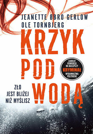 Krzyk pod wodą Jeanette bro Gerlow, Ole Tornbjerg - okladka książki