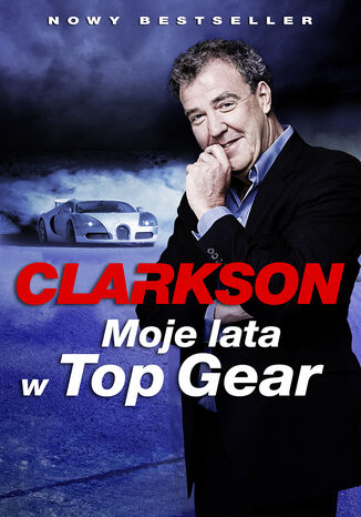 Moje Lata w Top Gear Jeremy Clarkson - okladka książki