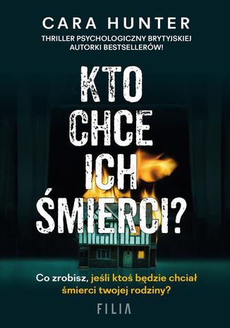 Kto chce ich śmierci? Cara Hunter - okladka książki