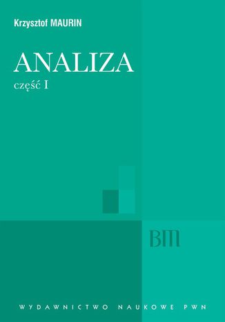 Analiza, cz. 1 Krzysztof Maurin - okladka książki