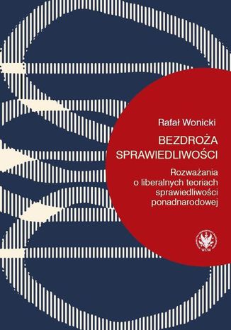 Bezdroża sprawiedliwości Rafał Wonicki - okladka książki