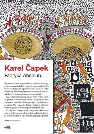 Fabryka Absolutu Karel Čapek - okladka książki