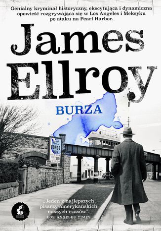 Burza James Ellroy - okladka książki