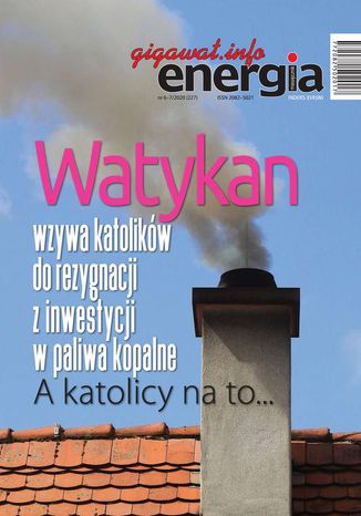 Energia Gigawat nr 6-7/2020 Sylwester Wolak - okladka książki