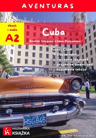Aventuras. Cuba Anaheli Vazquez, Liliana Poszumska - okladka książki