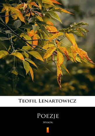 Poezje. Wybór Teofil Lenartowicz - okladka książki