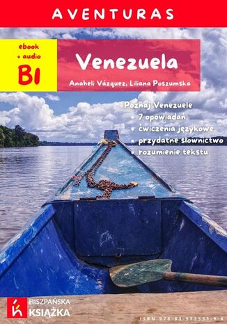 Aventuras. Venezuela Anaheli Vazquez, Liliana Poszumska - okladka książki