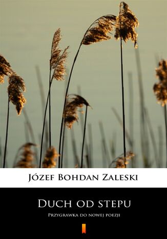 Duch od stepu. Przygrawka do nowej poezji Józef Bohdan Zaleski - okladka książki