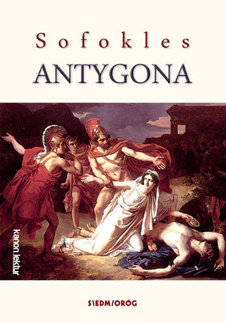 Antygona Sofokles - okladka książki