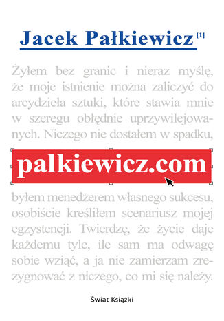 palkiewicz.com Jacek Pałkiewicz - okladka książki